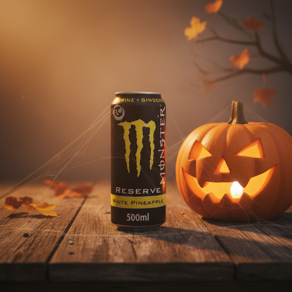 🧡 MONSTER RESERVE WHITE PINEAPPLE UK (500 ML)⚡ENERGIA TROPICALE