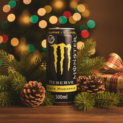 🧡 MONSTER RESERVE WHITE PINEAPPLE UK (500 ML)⚡ENERGIA TROPICALE