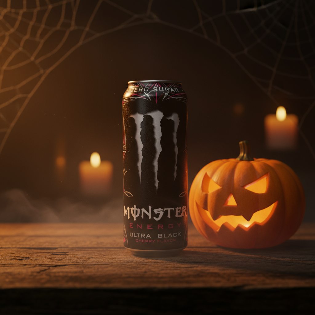 🖤 MONSTER ENERGY ULTRA BLACK – CILIEGIA NERA (500 ML) 🇺🇸⚡