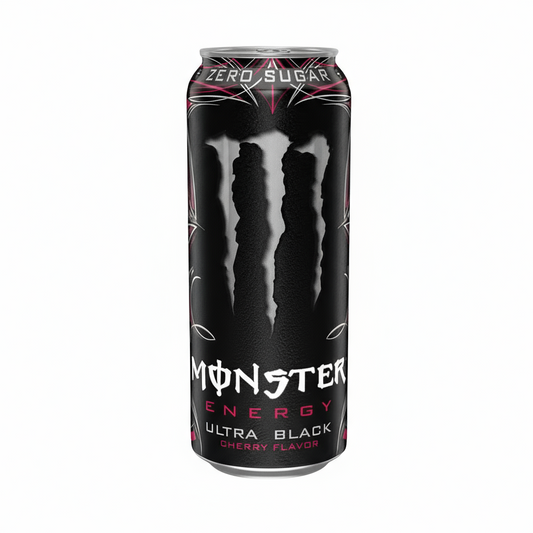 🖤 MONSTER ENERGY ULTRA BLACK – CILIEGIA NERA (500 ML) 🇺🇸⚡