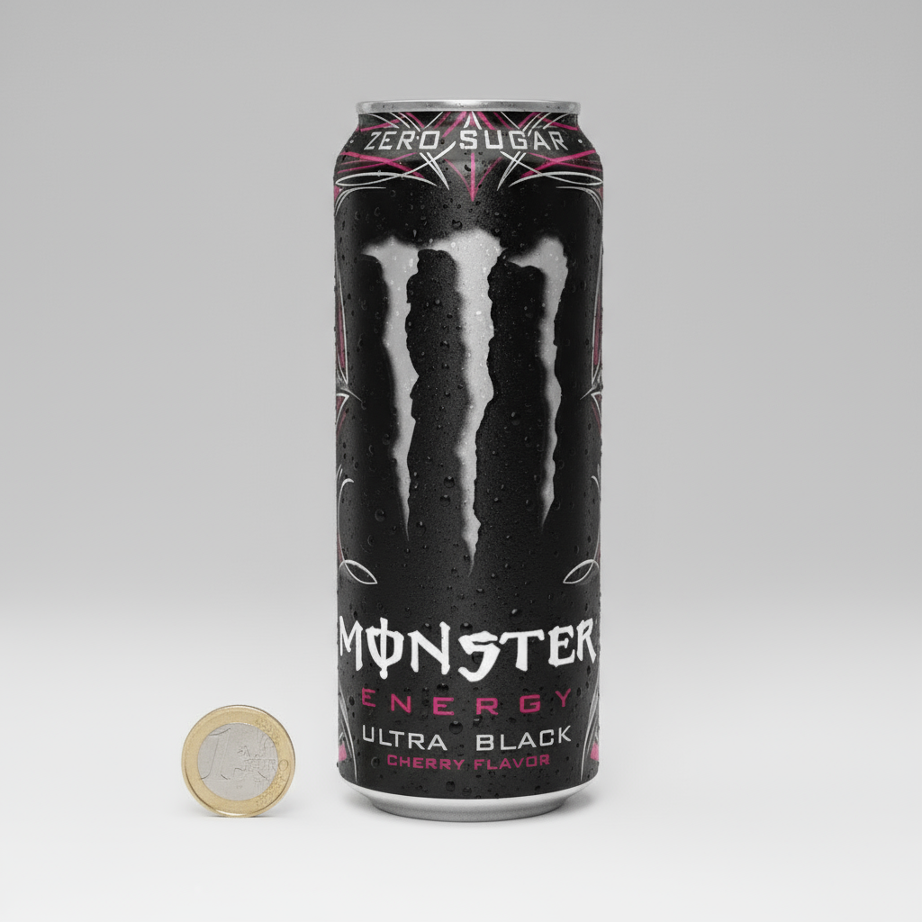 🖤 MONSTER ENERGY ULTRA BLACK – CILIEGIA NERA (500 ML) 🇺🇸⚡