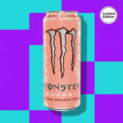 🍑⚡ MONSTER ULTRA PEACHY KEEN – EU (500 ML) ✨🌸