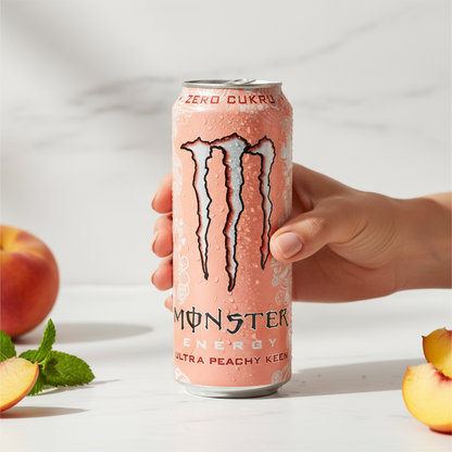 🍑⚡ MONSTER ULTRA PEACHY KEEN – EU (500 ML) ✨🌸