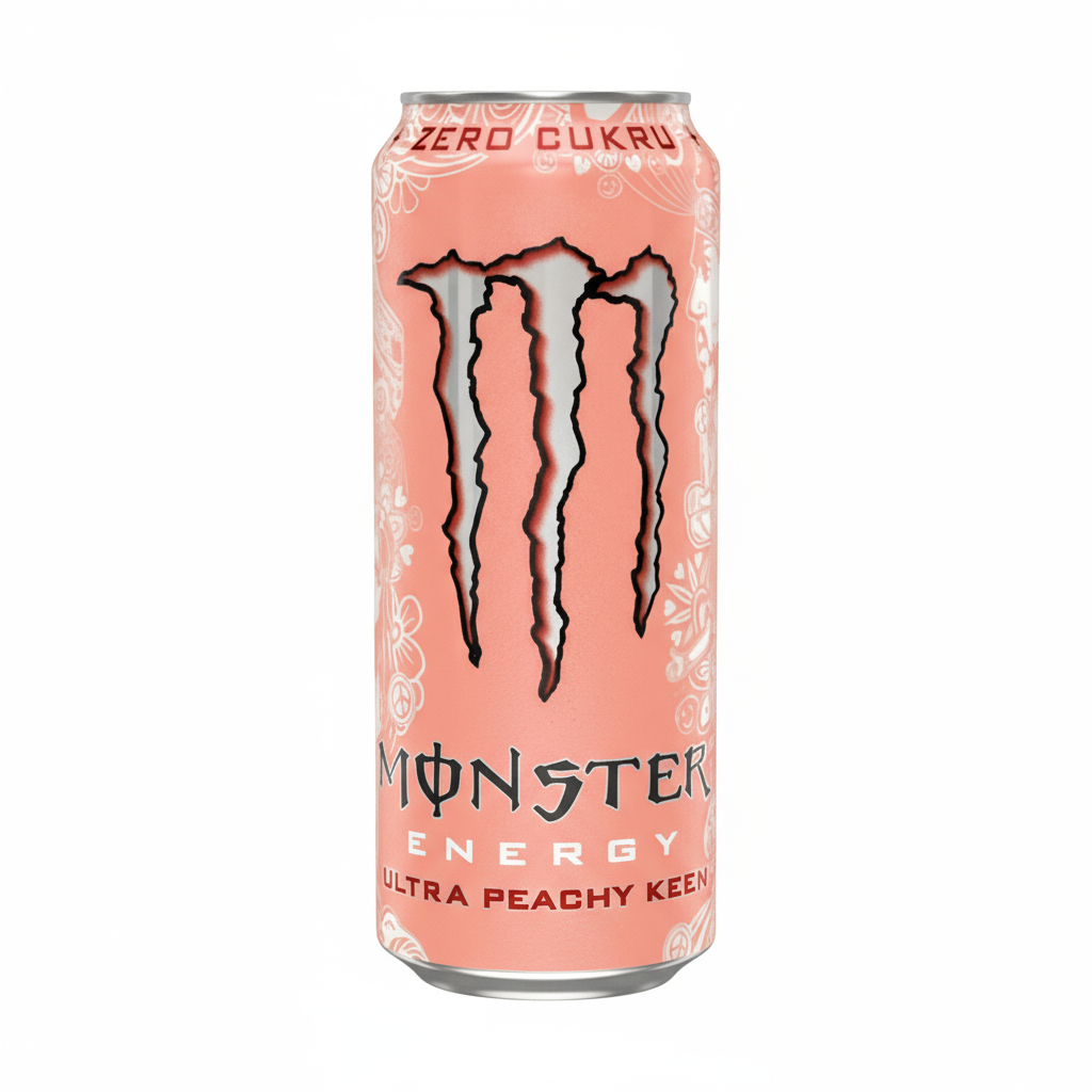 🍑⚡ MONSTER ULTRA PEACHY KEEN – EU (500 ML) ✨🌸