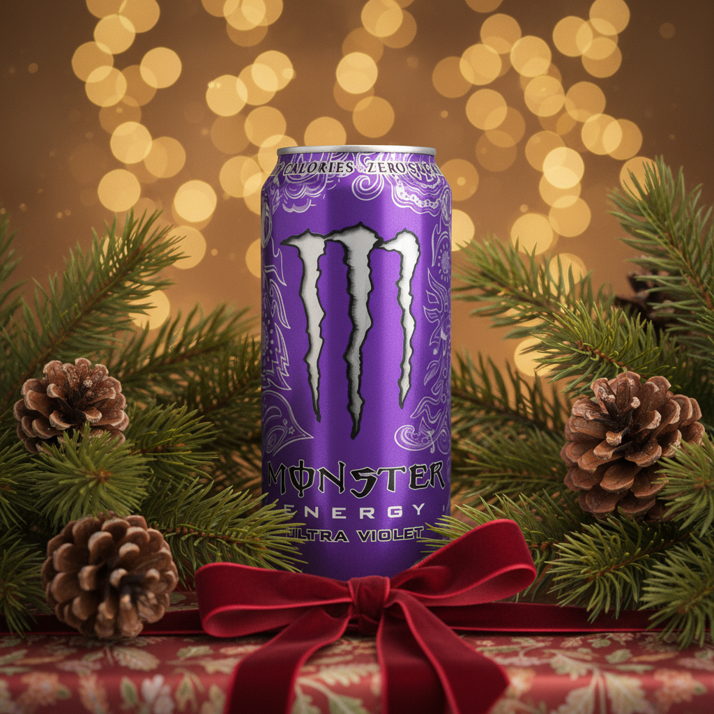 💀 MONSTER ENERGY ULTRA VIOLET  (500 ML) 🇺🇸⚡
