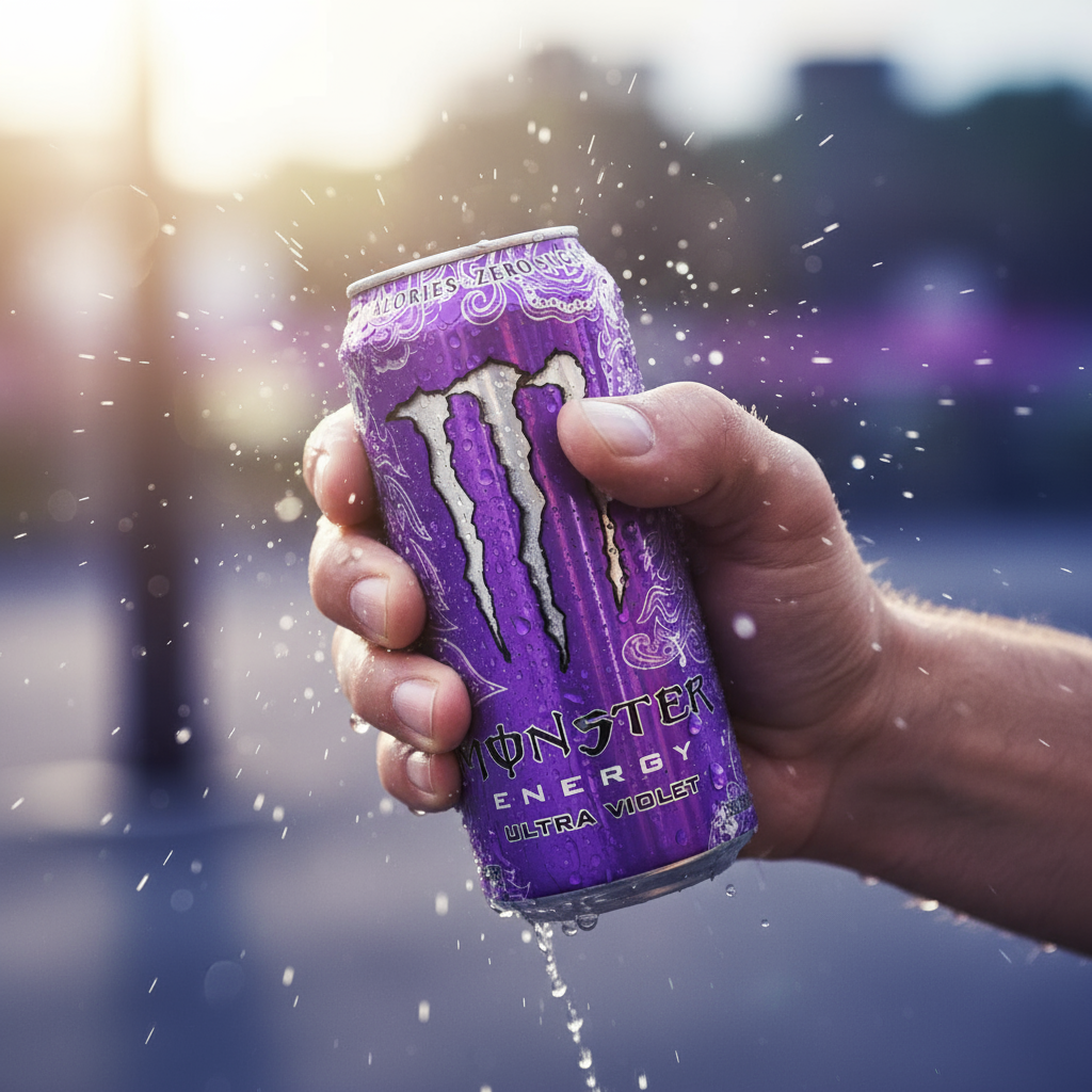 💀 MONSTER ENERGY ULTRA VIOLET  (500 ML) 🇺🇸⚡