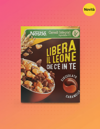 🦁 NESTLÉ LION CEREALI INTEGRALI CIOCCOLATO & CARAMELLO