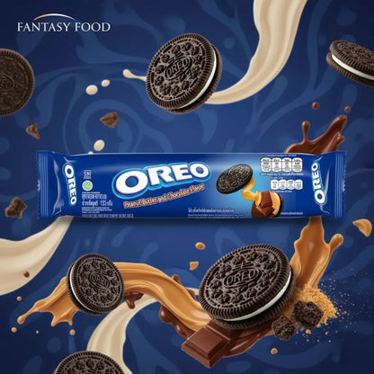 Oreo burro d'arachidi e cioccolato 110g