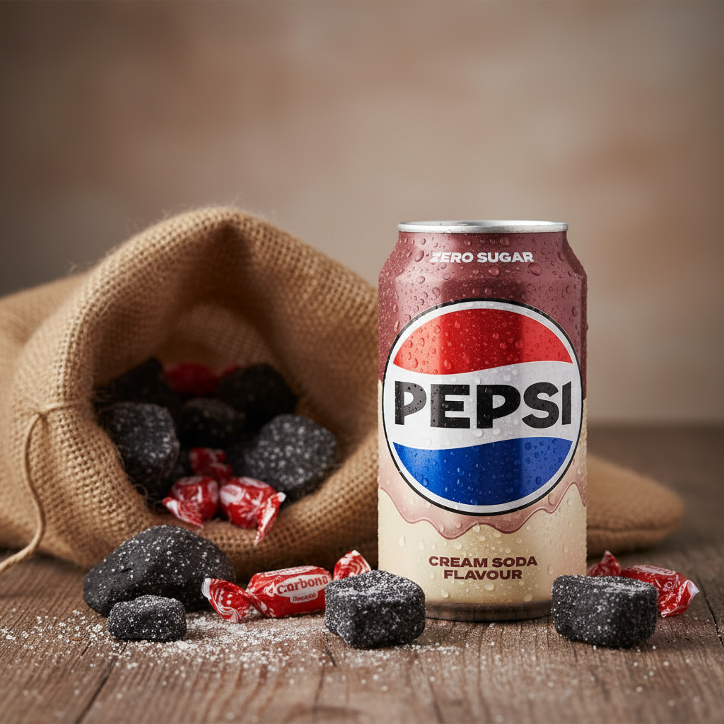 🥤 PEPSI CREAM SODA - VANIGLIA (330ML) 🇬🇧
