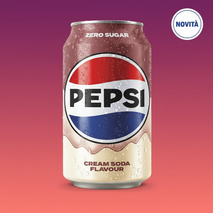 🥤 PEPSI CREAM SODA - VANIGLIA (330ML) 🇬🇧