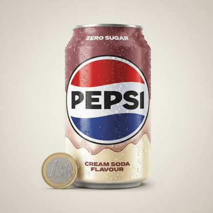 🥤 PEPSI CREAM SODA - VANIGLIA (330ML) 🇬🇧