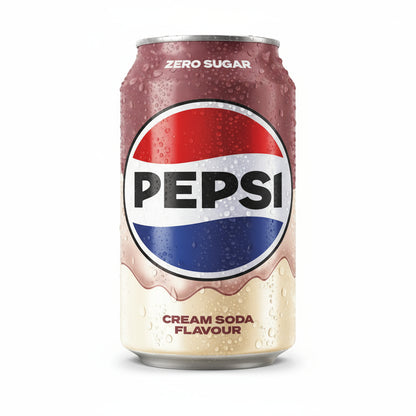 🥤 PEPSI CREAM SODA - VANIGLIA (330ML) 🇬🇧