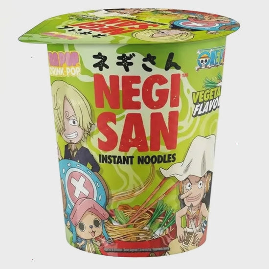 Ramen istantaneo in cup alle verdure ispirato a One Piece. Gusto delicato, piccantezza leggera, formato pratico. Pronto in 3 min. Spedizione GRATIS da 19,90€.