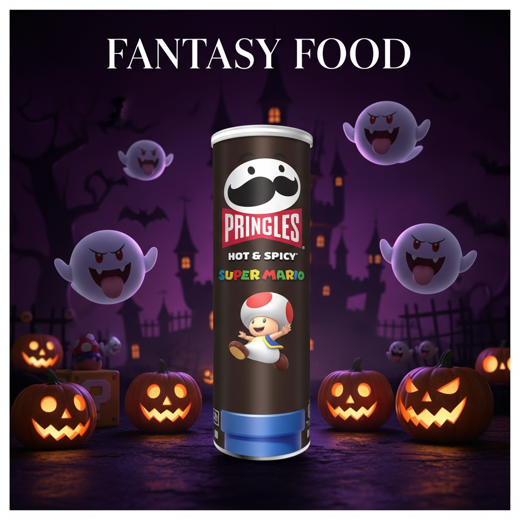 🇬🇧 PRINGLES SUPER MARIO HOT & SPICY 175G 🔥🍄