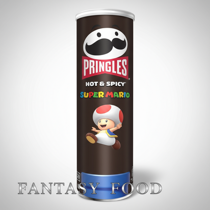 🇬🇧 PRINGLES SUPER MARIO HOT & SPICY 175G 🔥🍄