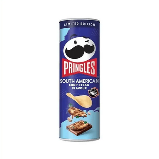🔥 PRINGLES KOREAN LIMITED EDITION – SOUTH AMERICAN CHOP STEAK (KOREA) 🥩🇰🇷