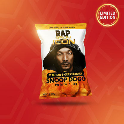 RAP SNACKS ICON    SNOOP DOGG 🧀🔥 CHEDDAR & BBQ