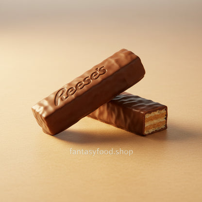 Reese’s Sticks wafer al burro di arachidi ricoperto al cacao.