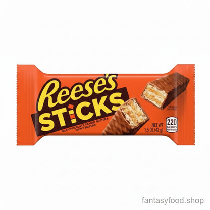 Confezione Reese’s Sticks 42g prodotto americano.