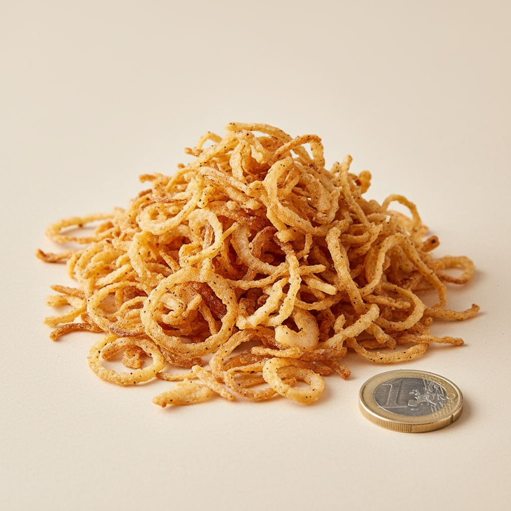 cascata di cipolle fritte croccanti fantasy food