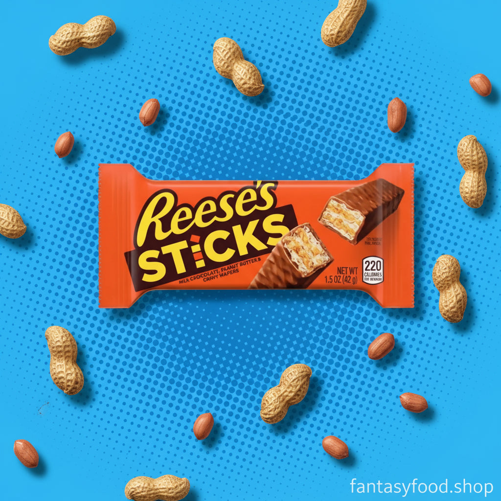 Barretta snack americana Reese’s Sticks.