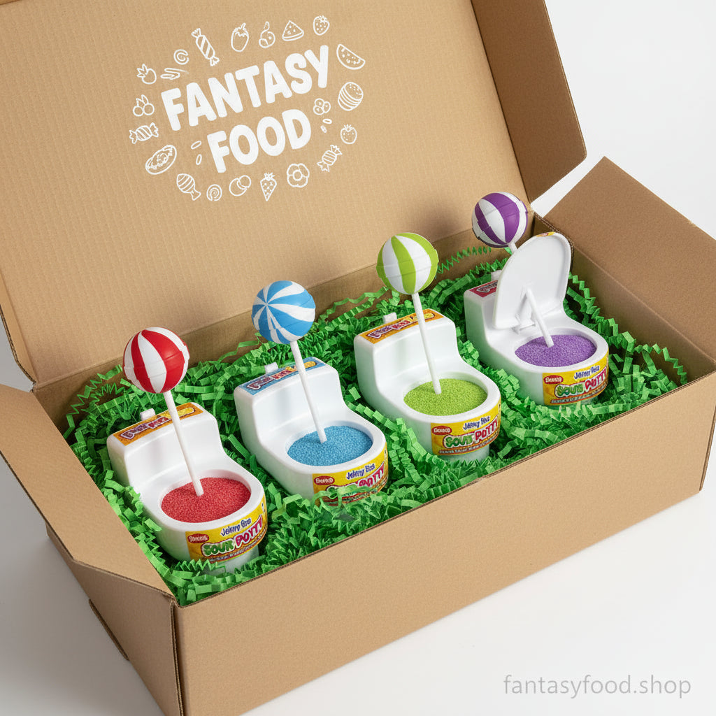 Confezionamento sicuro per la spedizione di caramelle Johny Bee su Fantasy Food.