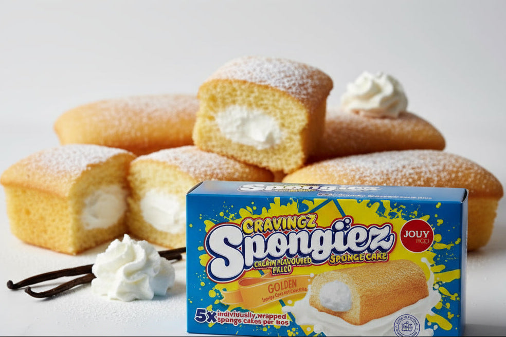 🍓 JOUY & CO CRAVINGZ SPONGIEZ – MERENDINE SOFFICI ALLA PANNA (NL)