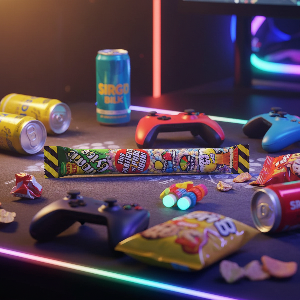 ☢️ TOXIC WASTE ATOMIC BYTES – MINI BOMBE ASPRE CHE ESPLODONO DI GUSTO (USA)