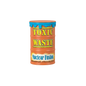 Contenitore a forma di fusto (drum) rosso di caramelle dure TOXIC WASTE. Il fusto presenta il simbolo di pericolo tossico e la scritta 'Hazardously Sour Candy'. Le caramelle sono al gusto assortito di frutta super aspra (frutti rossi, ciliegia, fragola, lampone). Caramelle estreme, famose per la loro acidità, importate dagli Stati Uniti (USA).