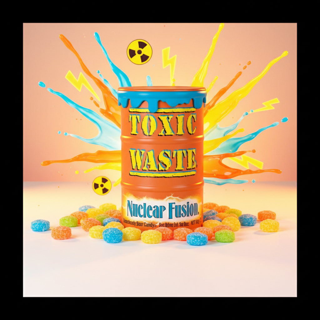 🧪⚛️ TOXIC WASTE NUCLEAR FUSION DRUM – L’ACIDITÀ BIPLA MODE (USA)