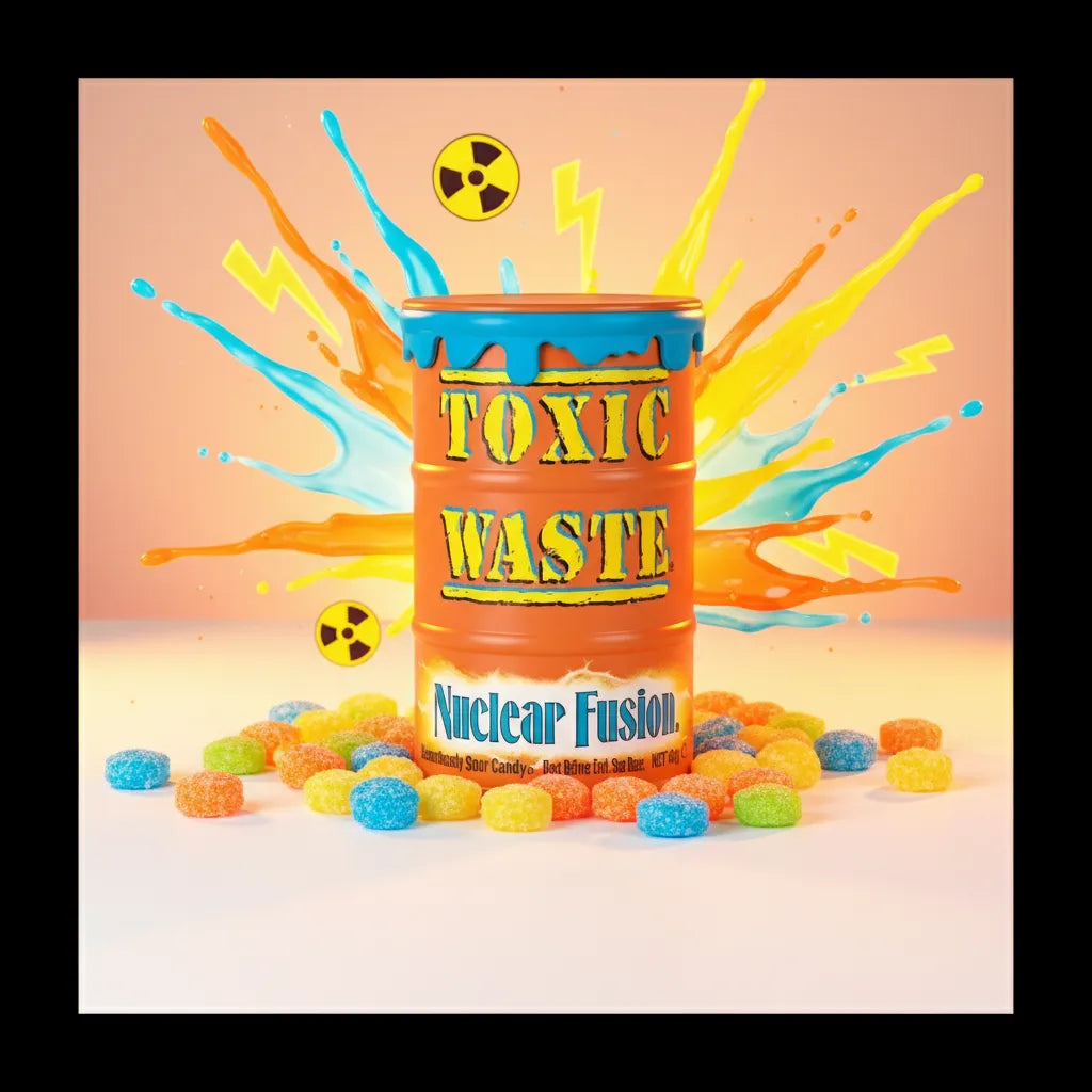 TOXIC WASTE: nuclear fusion drum  L’acidità bipla mode