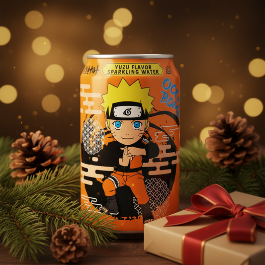 🍋 OCEAN BOMB NARUTO – YUZU SPARKLING WATER (TAIWAN)